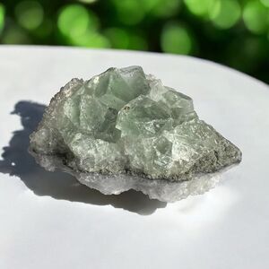 Natural Raw Green‎ Fluorite Specimen